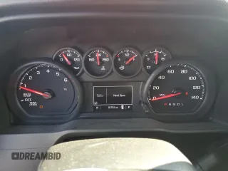 2022 Chevrolet Silverado 1500 Custom with VIN 1GCPABEK0NZ516377, listed as a Copart auction lot 52199015 with 51,751 mi miles and Salvage Title. Bid and sale history available at DreamBid. Image 9.