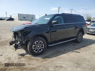 2022 Ford Expedition Max XLT with VIN 1FMJK1JT4NEA66862, listed as a Copart auction lot 55061095 with 53,099 mi miles and Salvage Title. Bid and sale history available at DreamBid. Image 1.
