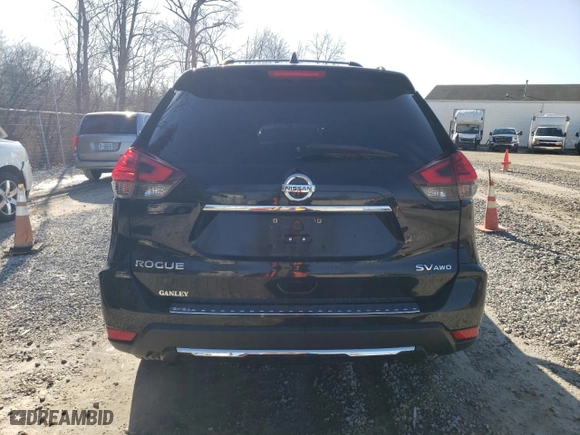 2017 Nissan Rogue SV with VIN 5N1AT2MV2HC879259, listed as a Copart auction lot 49483465 with 145,664 mi miles and Salvage Title. Bid and sale history available at carsss.com. Image 6.
