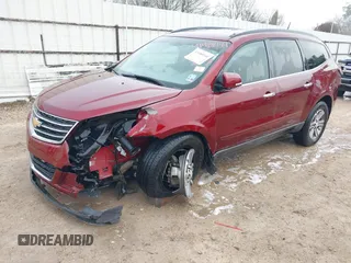 2016 Chevrolet Traverse LT z VIN 1GNKRHKD5GJ213065, wystawiony jako IAAI lot #41488144 z przebiegiem 146 625 mil mil oraz . Historia ofert i sprzedaży dostępna na DreamBid. Obrazek 18.