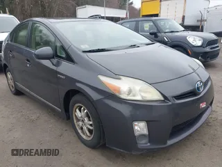 2011 Toyota Prius I with VIN JTDKN3DU9B0312488, listed as a IAAI auction lot 41928385 with 278,971 mi miles. Bid and sale history available at carsss.com. Image 1.