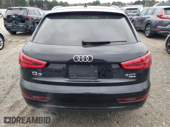 2015 Audi Q3 2.0T Prestige with VIN WA1GFCFS7FR003855, listed as a Copart auction lot 83591274 with 99,873 mi miles and Salvage Title. Bid and sale history available at carsss.com. Image 6.