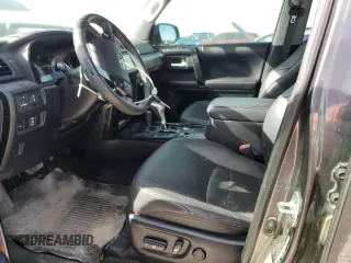 2019 Toyota 4Runner SR5 with VIN JTEBU5JR7K5697448, listed as a Copart auction lot 46839485 with 145,658 mi miles and Salvage title. Bid and sale history available at DreamBid. Image 7.