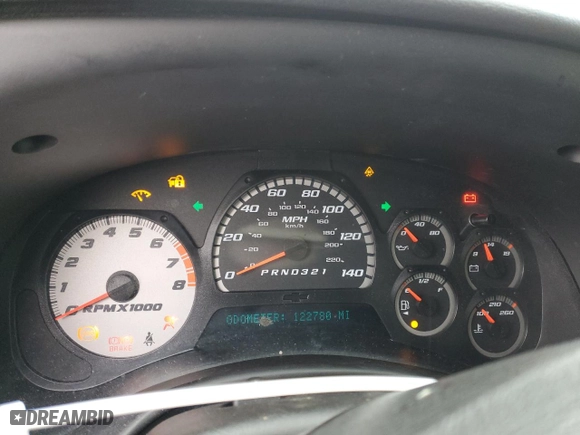 2006 Chevrolet TrailBlazer LT with VIN 1GNET13H562243246, listed as a Copart auction lot 45178575 with 122,780 mi miles and Clean Title. Bid and sale history available at carsss.com. Image 9.