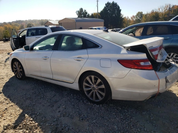 2015 Hyundai Azera Limited with VIN KMHFH4JGXFA476485, listed as a Copart auction lot 77338624 with 111,056 mi miles and Salvage Title. Bid and sale history available at carsss.com. Image 2.