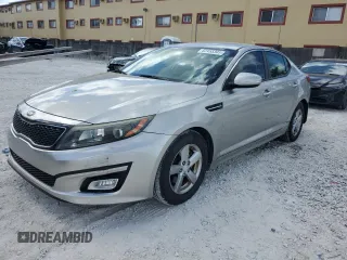 2015 Kia Optima LX with VIN 5XXGM4A79FG449996, listed as a Copart auction lot 62455305 with 106,608 mi miles and Clean title. Bid and sale history available at DreamBid. Image 1.