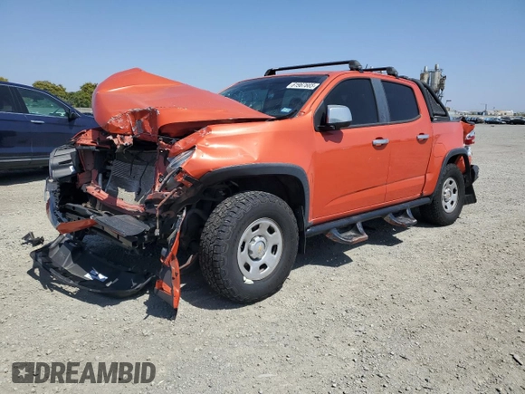 2016 Chevrolet Colorado 4WD WT with VIN 1GCGTBE33G1262149, listed as a Copart auction lot 61967665 with 66,754 mi miles and Clean title. Bid and sale history available at DreamBid. Image 1.