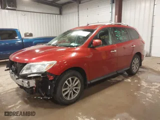 2016 Nissan Pathfinder Platinum with VIN 5N1AR2MM4GC652045, listed as a IAAI auction lot 41537647 with 119,031 mi miles. Bid and sale history available at carsss.com. Image 17.