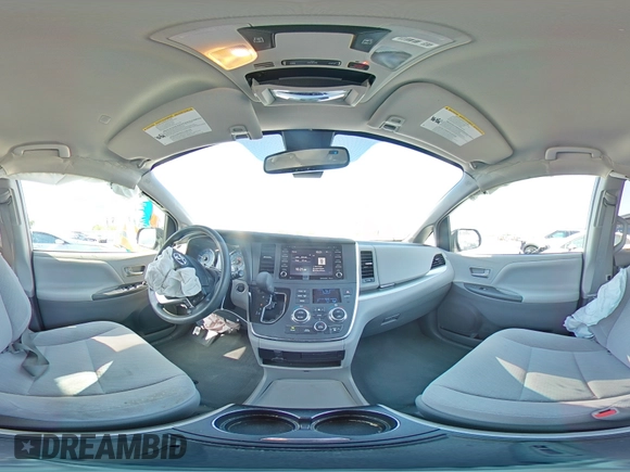 2019 Toyota Sienna LE Auto Access Seat with VIN 5TDKZ3DC9KS990733, listed as a Copart auction lot 51219635 with 87,644 mi miles and Non Repairable. Bid and sale history available at DreamBid. Image 15.