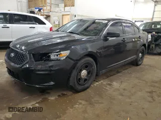 2014 Ford Sedan Police Interceptor with VIN 1FAHP2L99EG138550, listed as a Copart auction lot 53888815 with 56,228 mi miles and Salvage Title. Bid and sale history available at carsss.com. Image 1.