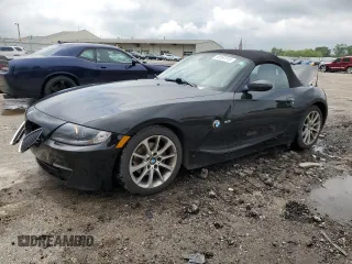 2007 BMW Z4 3.0i with VIN 4USBU33507LW60662, listed as a Copart auction lot 58597015 with 82,280 mi miles and Clean title. Bid and sale history available at DreamBid. Image 1.