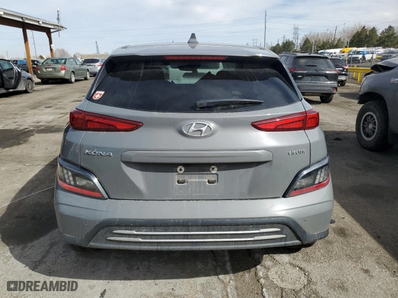 2023 Hyundai Kona Electric Limited with VIN KM8K53AG8PU164991, listed as a Copart auction lot 48559535 with NaN miles and Salvage Title. Bid and sale history available at carsss.com. Image 6.