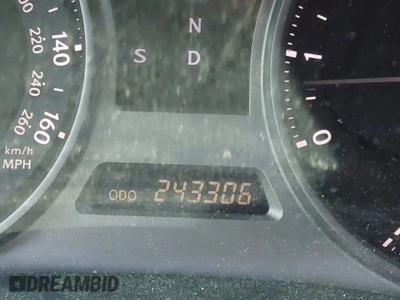 2006 Lexus IS 350 with VIN JTHBE262862001892, listed as a IAAI auction lot 41931566 with 243,306 mi miles and . Bid and sale history available at DreamBid. Image 15.