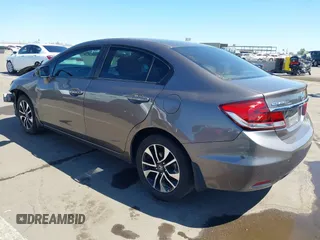 2014 Honda Civic Sedan EX with VIN 19XFB2F84EE082746, listed as a IAAI auction lot 41861197 with 117,332 mi miles. Bid and sale history available at carsss.com. Image 3.