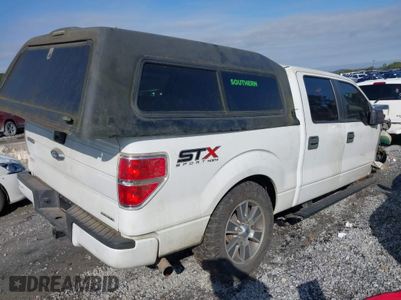 2014 Ford F-150 XL with VIN 1FTFW1EF2EFB93610, listed as a IAAI auction lot 41515501 with 211,415 mi miles and . Bid and sale history available at DreamBid. Image 4.