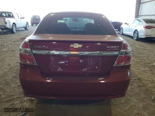 2009 Chevrolet Aveo LS with VIN KL1TD56E39B691552, listed as a Copart auction lot 82042284 with 0 mi miles and Clean Title. Bid and sale history available at carsss.com. Image 6.
