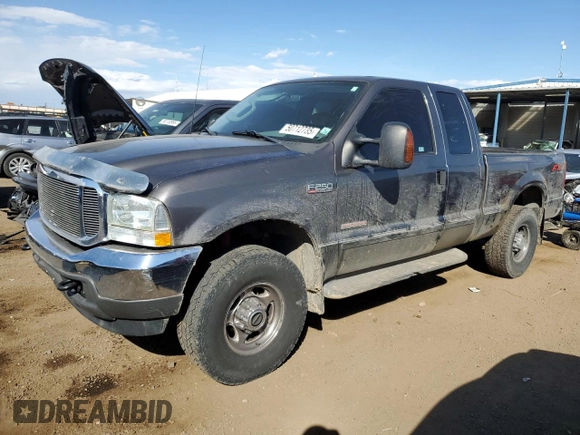 2003 Ford F-250 XL z VIN 1FTNX21PX3EB94715, wystawiony jako Copart lot #50712735 z przebiegiem 96 293 mil mil oraz Szkoda całkowita • Salvage title. Historia ofert i sprzedaży dostępna na DreamBid. Obrazek 1.