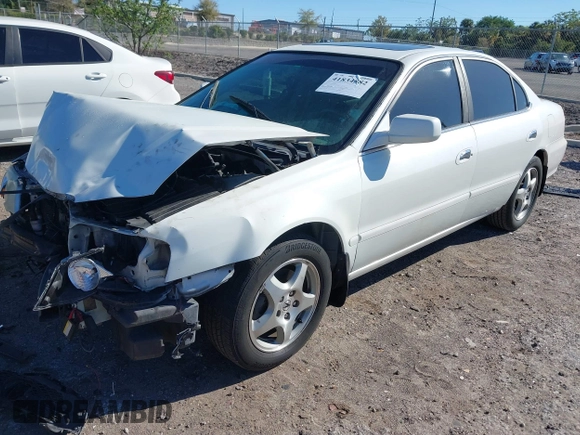 2003 Acura TL with VIN 19UUA56623A066329, listed as a IAAI auction lot 41834882 with 194,525 mi miles. Bid and sale history available at carsss.com. Image 17.