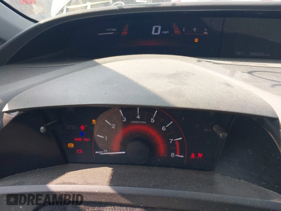 2012 Honda Civic Si z VIN 2HGFG4A51CH708492, wystawiony jako IAAI lot #42399015 z przebiegiem 200 224 mil mil oraz . Historia ofert i sprzedaży dostępna na DreamBid. Obrazek 7.
