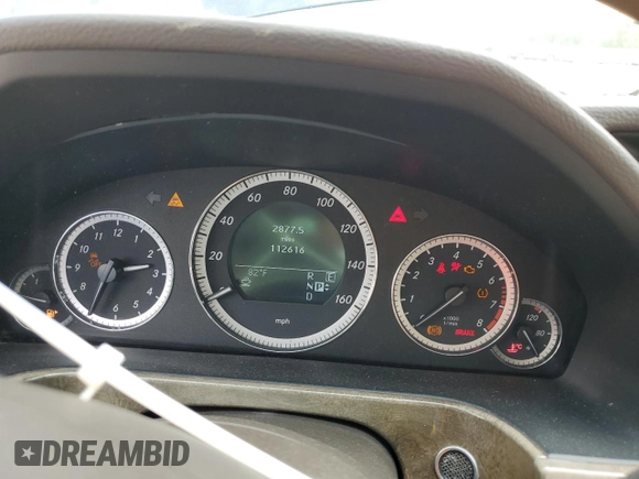 2011 Mercedes-Benz E 350 Luxury with VIN WDDHF8HB8BA346757, listed as a Copart auction lot 60287095 with 112,616 mi miles and Salvage title. Bid and sale history available at DreamBid. Image 9.