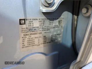 2013 Chevrolet Captiva Sport LT with VIN 3GNAL3EK4DS571438, listed as a Copart auction lot 81275104 with 242,841 mi miles and Salvage Title. Bid and sale history available at DreamBid. Image 16.