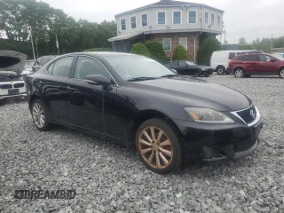 2010 Lexus IS 250 with VIN JTHCF5C28A5044059, listed as a Copart auction lot 59528575 with 97,837 mi miles and Clean title. Bid and sale history available at DreamBid. Image 4.
