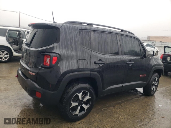 2020 Jeep Renegade Trailhawk z VIN ZACNJBC10LPM03653, wystawiony jako Copart lot #45102895 z przebiegiem 33 709 mil mil oraz Nie do naprawy • Non repairable. Historia ofert i sprzedaży dostępna na DreamBid. Obrazek 3.