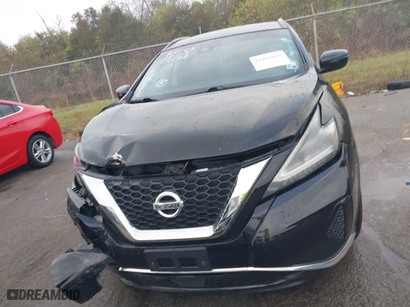 2020 Nissan Murano SV with VIN 5N1AZ2BS7LN152588, listed as a IAAI auction lot 41202824 with 87,976 mi miles. Bid and sale history available at carsss.com. Image 12.