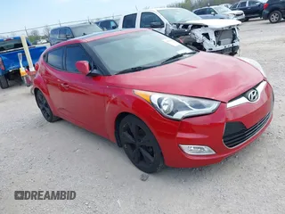 2016 Hyundai Veloster with VIN KMHTC6AD7GU276280, listed as a IAAI auction lot 42081238 with 182,578 mi miles. Bid and sale history available at carsss.com. Image 1.