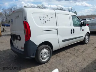 2021 Ram ProMaster City Cargo Van Tradesman with VIN ZFBHRFABXM6U12668, listed as a IAAI auction lot 41914011 with 84,266 mi miles. Bid and sale history available at carsss.com. Image 4.