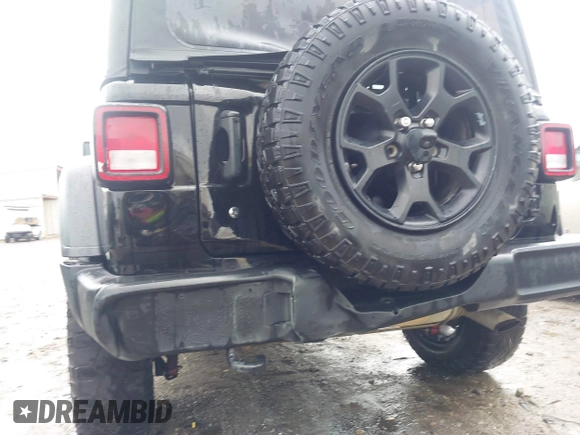 2021 Jeep Wrangler Unlimited Sport S with VIN 1C4HJXDN0MW678801, listed as a IAAI auction lot 42211815 with 96,849 mi miles and . Bid and sale history available at DreamBid. Image 6.