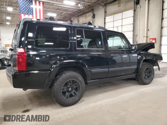 2006 Jeep Commander with VIN 1J8HG48N96C244591, listed as a Copart auction lot 51959975 with 148,342 mi miles and Salvage Title. Bid and sale history available at carsss.com. Image 3.