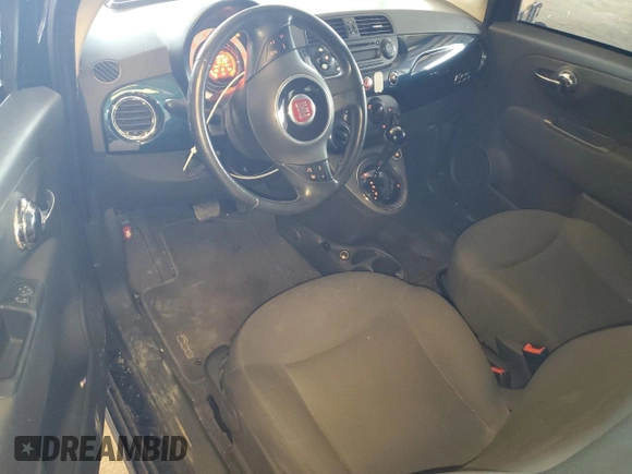 2013 FIAT 500 Pop with VIN 3C3CFFAR1DT754436, listed as a Copart auction lot 52235225 with 59,239 mi miles and Salvage Title. Bid and sale history available at carsss.com. Image 8.