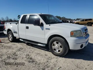 2006 Ford F-150 STX with VIN 1FTRX02W46KC45336, listed as a Copart auction lot 46546915 with 167,228 mi miles and Salvage title. Bid and sale history available at DreamBid. Image 4.