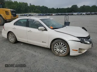 2010 Ford Fusion Hybrid with VIN 3FADP0L30AR381035, listed as a Copart auction lot 59711955 with Not provided miles and Salvage title. Bid and sale history available at DreamBid. Image 4.