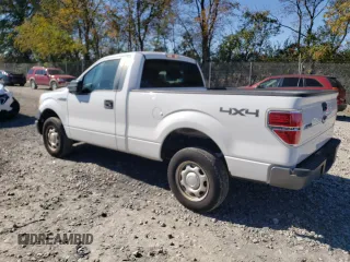 2010 Ford F-150 XL with VIN 1FTMF1EW4AFC63092, listed as a Copart auction lot 76612624 with 124,879 mi miles and Salvage Title. Bid and sale history available at DreamBid. Image 2.