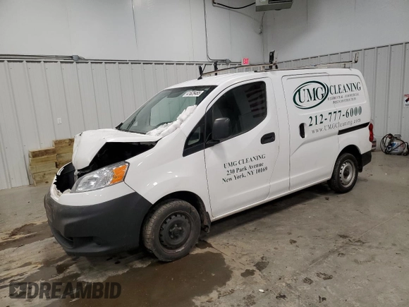 2018 Nissan NV200 S with VIN 3N6CM0KN4JK695732, listed as a Copart auction lot 41628465 with 124,277 mi miles and Salvage title. Bid and sale history available at DreamBid. Image 1.