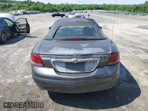 2005 Chrysler Sebring Touring with VIN 1C3EL55R55N625039, listed as a Copart auction lot 58078465 with 158,906 mi miles and Clean title. Bid and sale history available at DreamBid. Image 6.