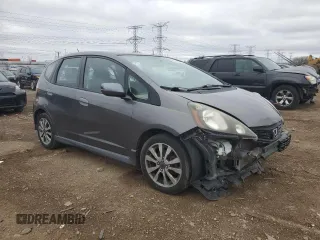 2013 Honda Fit Sport with VIN JHMGE8H52DC070276, listed as a Copart auction lot 50663925 with 170,716 mi miles and Salvage Title. Bid and sale history available at carsss.com. Image 4.