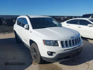 2017 Jeep Compass High Altitude with VIN 1C4NJCEA4HD148209, listed as a IAAI auction lot 42082723 with 111,113 mi miles. Bid and sale history available at carsss.com. Image 1.