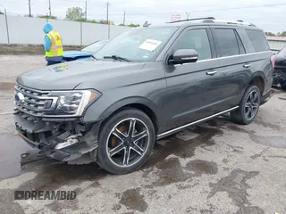 2021 Ford Expedition Limited with VIN 1FMJU2AT4MEA53527, listed as a IAAI auction lot 41895106 with 81,128 mi miles and . Bid and sale history available at DreamBid. Image 18.