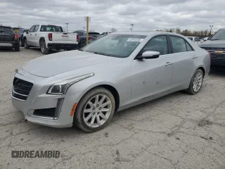 2015 Cadillac CTS Luxury AWD with VIN 1G6AX5SX1F0114902, listed as a Copart auction lot 53242205 with 105,127 mi miles and Clean Title. Bid and sale history available at DreamBid. Image 1.