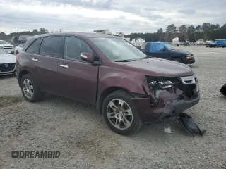 2008 Acura MDX Tech Pkg with VIN 2HNYD28388H538495, listed as a Copart auction lot 82449794 with 205,354 mi miles and Salvage Title. Bid and sale history available at carsss.com. Image 4.