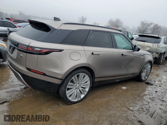 2022 Land Rover Range Rover Velar R-Dynamic S with VIN SALYT2EX6NA340226, listed as a Copart auction lot 39598174 with 22,942 mi miles. Bid and sale history available at carsss.com. Image 3.