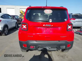 2019 Jeep Renegade Trailhawk with VIN ZACNJBC19KPK09606, listed as a IAAI auction lot 42002002 with 25,646 mi miles and . Bid and sale history available at DreamBid. Image 17.