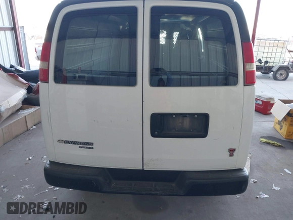 2016 Chevrolet Express Cargo Van with VIN 1GCWGBFF9G1260298, listed as a IAAI auction lot 41695976 with 375,350 mi miles. Bid and sale history available at carsss.com. Image 16.