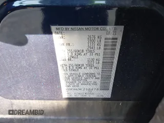 2022 Nissan Pathfinder SV with VIN 5N1DR3BA2NC216478, listed as a IAAI auction lot 41074844 with 58,243 mi miles and . Bid and sale history available at DreamBid. Image 9.