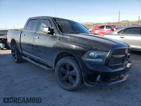 2014 Ram 1500 Express with VIN 1C6RR7KT9ES432084, listed as a Copart auction lot 45543475 with 146,655 mi miles and Salvage Title. Bid and sale history available at carsss.com. Image 4.