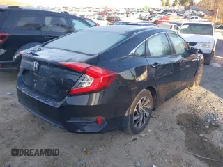 2016 Honda Civic Sedan EX with VIN 2HGFC2F75GH573985, listed as a IAAI auction lot 41161648 with 106,687 mi miles. Bid and sale history available at carsss.com. Image 4.