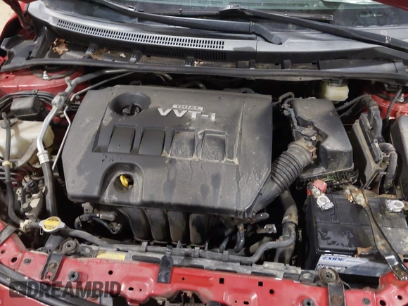 2009 Toyota Corolla with VIN 2T1BU40E29C174283, listed as a IAAI auction lot 41885358 with 194,095 mi miles. Bid and sale history available at carsss.com. Image 10.